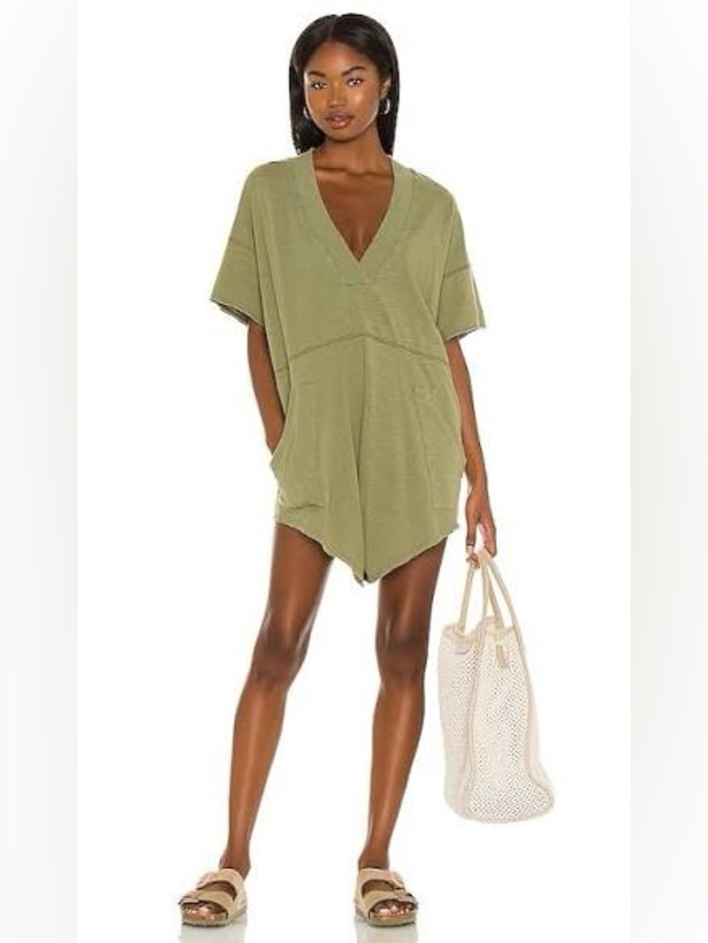 Free People Intimately Why Not Romper Adventurer XS